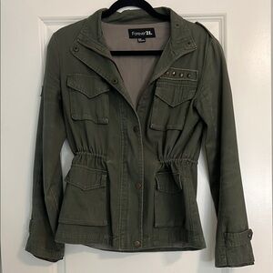 Forever 21 Women's Green Jacket